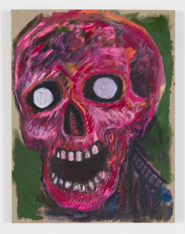 Jason Meadows, Fauve Colored Corpse, 2025, oil on canvas, 26 x 20 inches