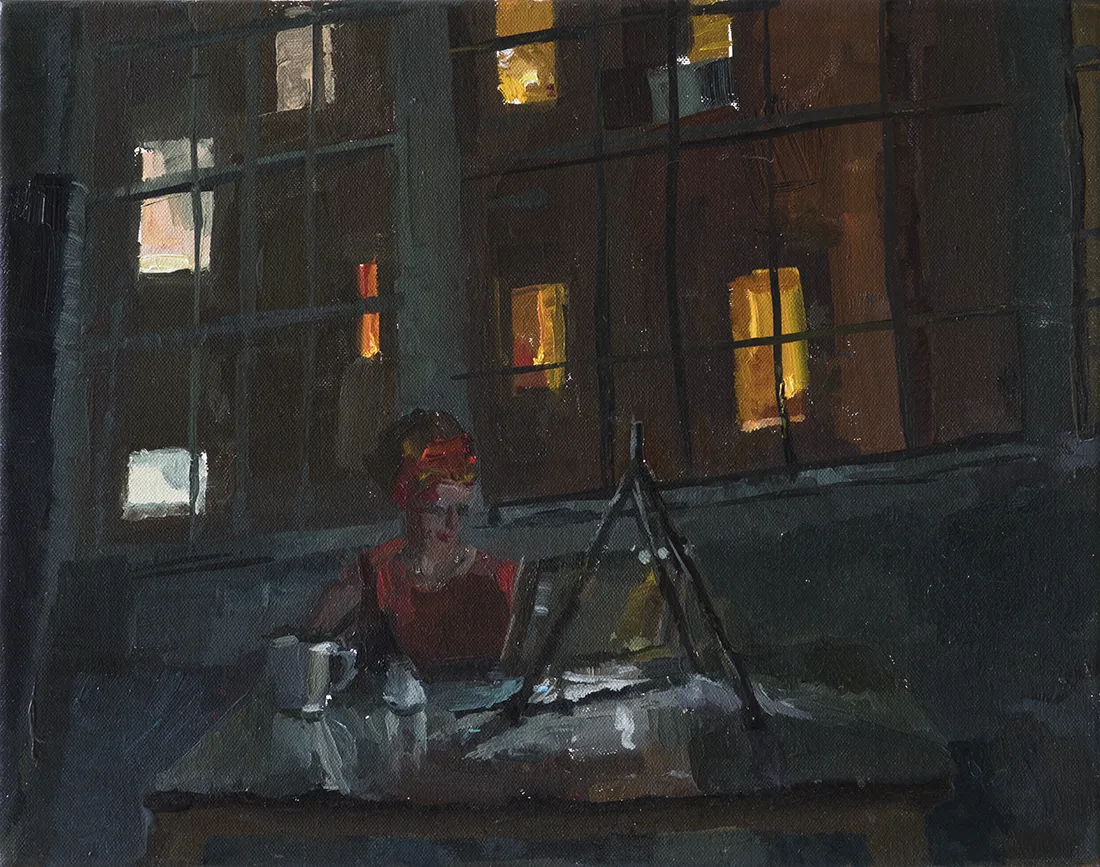 Susanna Coffey painting